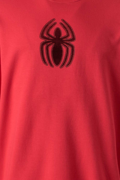  BUZO DE SPIDER-MAN CERRADO ROJO PARA HOMBRE