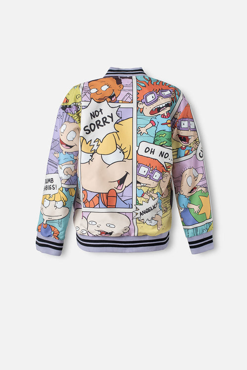 Card slide image -  CHAQUETA DE LOS RUGRATS MULTICOLOR IMPERMEABLE PARA MUJER