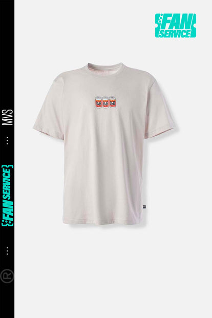  CAMISETA DE LOS SIMPSON MANGA CORTA GRIS NIEBLA PARA HOMBRE