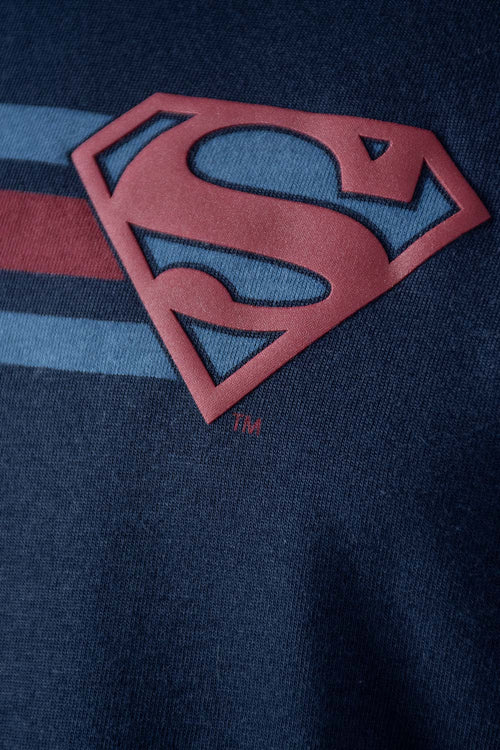 Card slide image -  CAMISETA DE SUPERMAN MANGA CORTA AZUL PARA HOMBRE