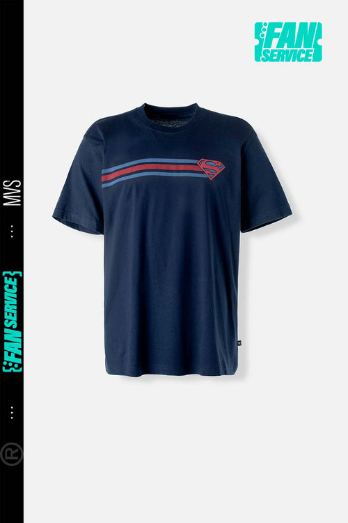 Card slide image -  CAMISETA DE SUPERMAN MANGA CORTA AZUL PARA HOMBRE