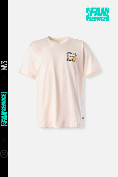  CAMISETA DE MOVIES MANGA CORTA COLOR ALMENDRA PARA HOMBRE